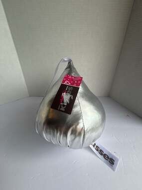 Dan Dee Hershey's Kisses Plush Silver Stuffed Toy 8” NEW